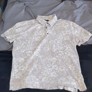 Banana republic regular fit floral polo